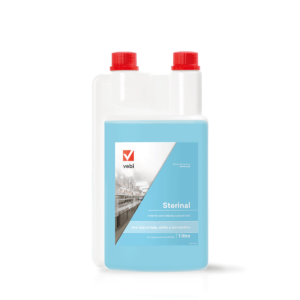 Flacone di disinfettante concentrato a lunga azione residuale