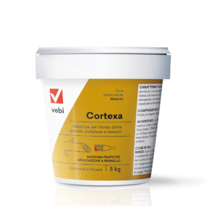 Barattolo bianco di mastice per innesti e potature