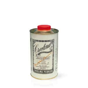 Barattolo di creolina, disinfettante germicida