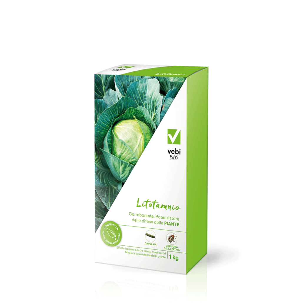 Confezione di corroborante, potenziatore delle difese delle piante