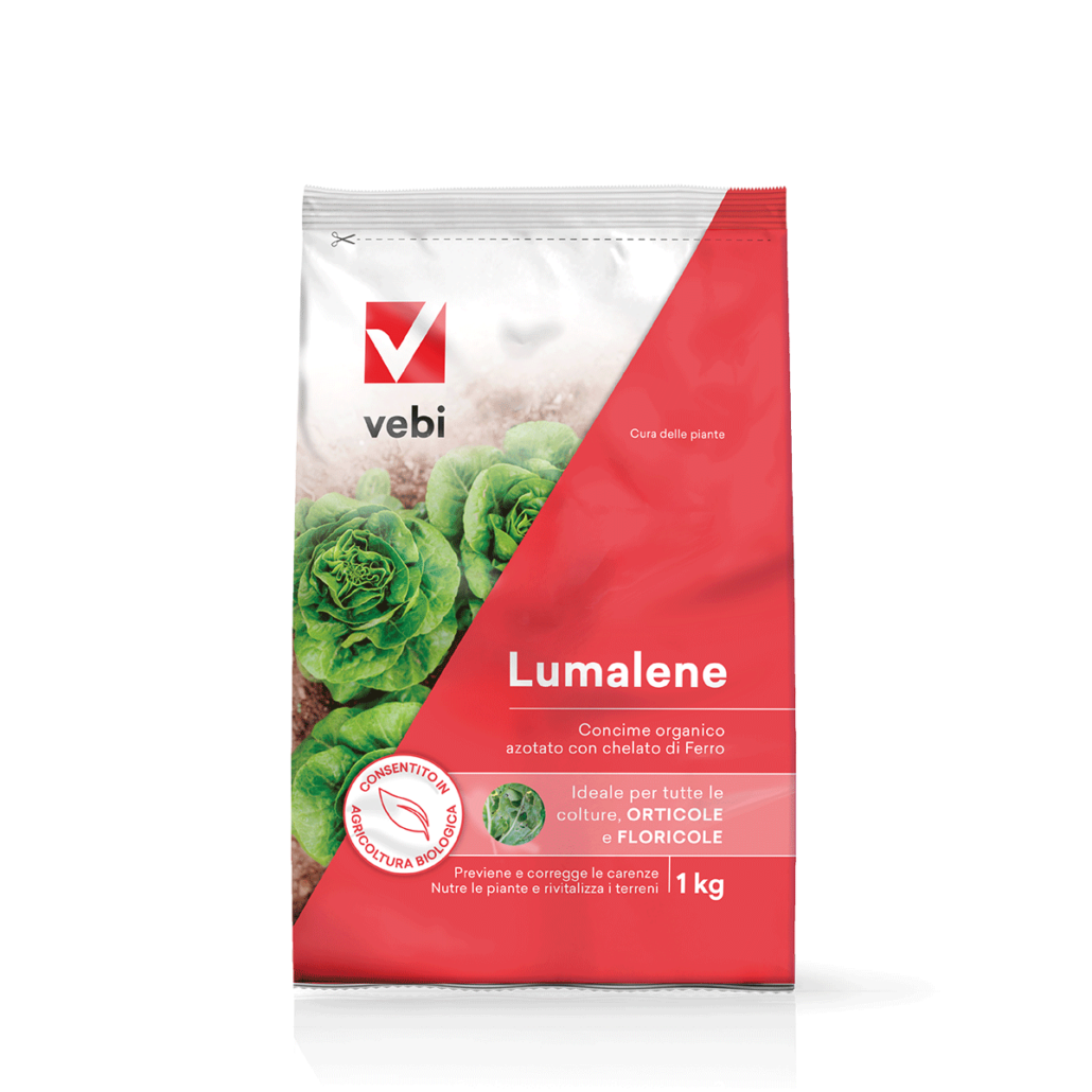 Sacco di concime organico azotato con chelato di ferro lumachicida