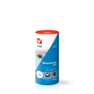 Barattolo spargitore di insetticida per il controllo delle mosche