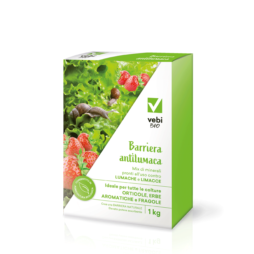 Confezione di mix minerali pronti all'uso contro lumache e limacce