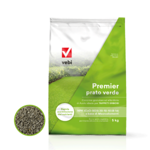 Sacco da 5 kg di concime inorganico solido per la nutrizione delle piante