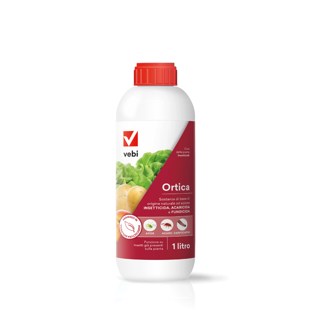 Flacone con sostanza di base di origina naturale insetticida, acaricida e fungicida