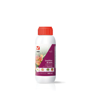 Lecitina di soia: flacone di sostanza di base di origina naturale ad azione fungicida per la cura delle piante