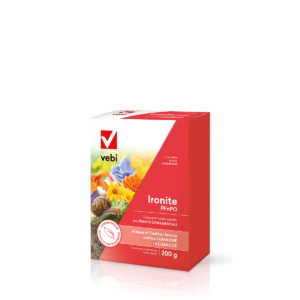 Confezione di esca granulare pronta all'uso a base di fosfato ferrico per lumache e limacce